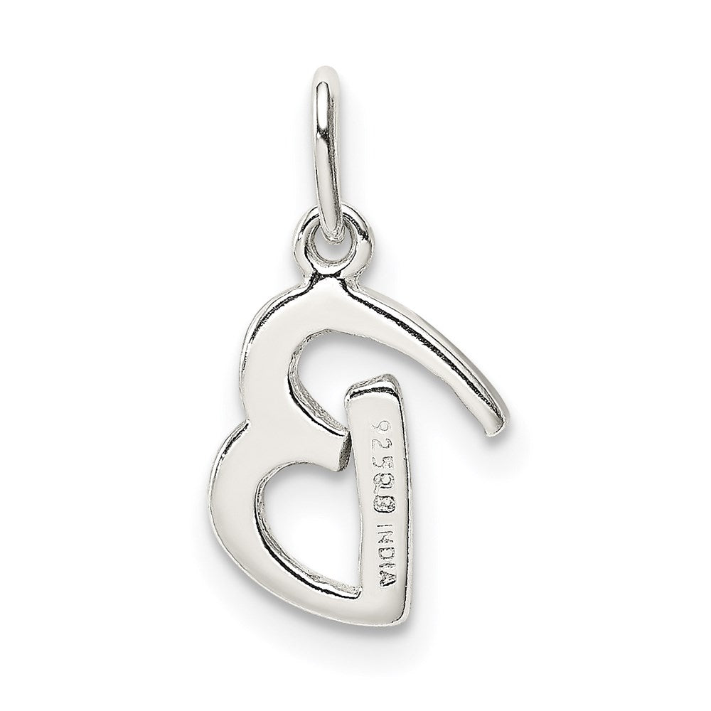 Sterling Silver Letter B Initial Charm