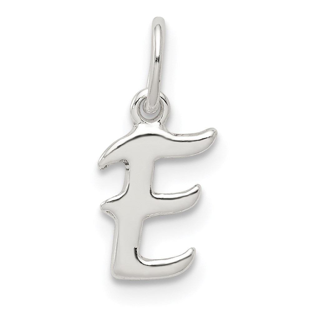 Sterling Silver Letter E Initial Charm