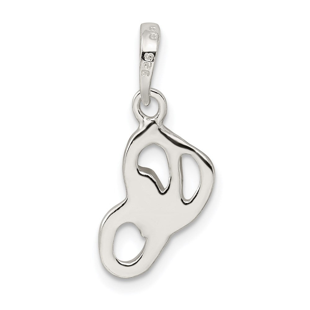 Sterling Silver Letter C Initial Pendant