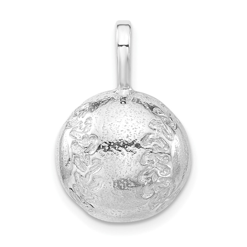 Sterling Silver Baseball Charm