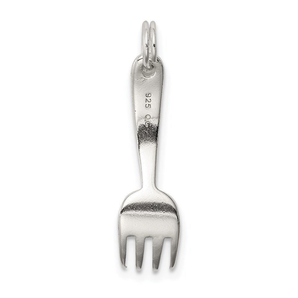 Sterling Silver Fork Charm