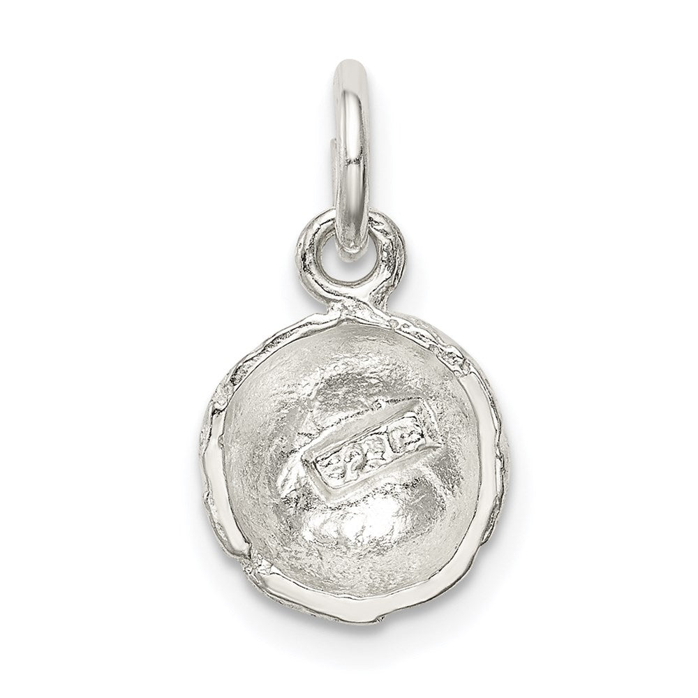 Sterling Silver Basketball Charm