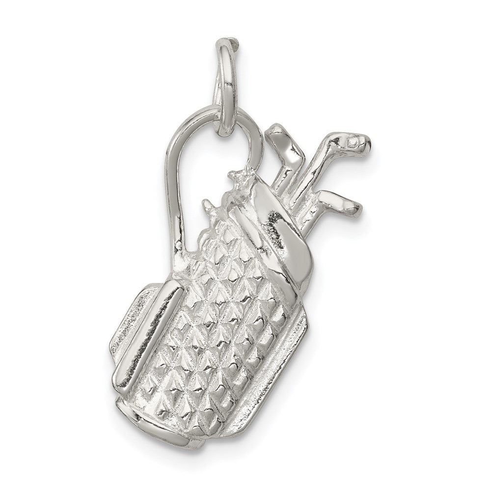 Sterling Silver Golf Bag Charm