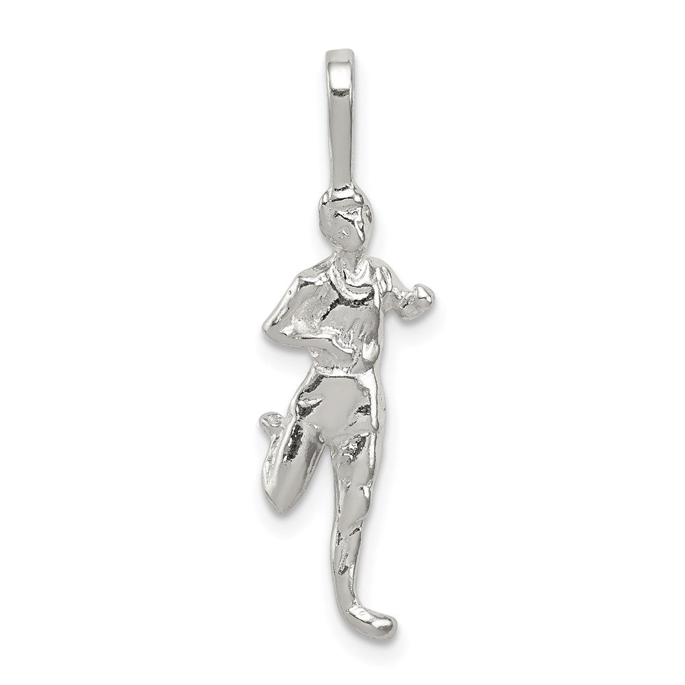 Sterling Silver Runner Pendant