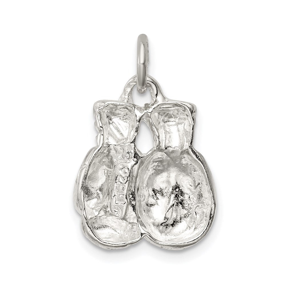 Sterling Silver Boxing Gloves Charm