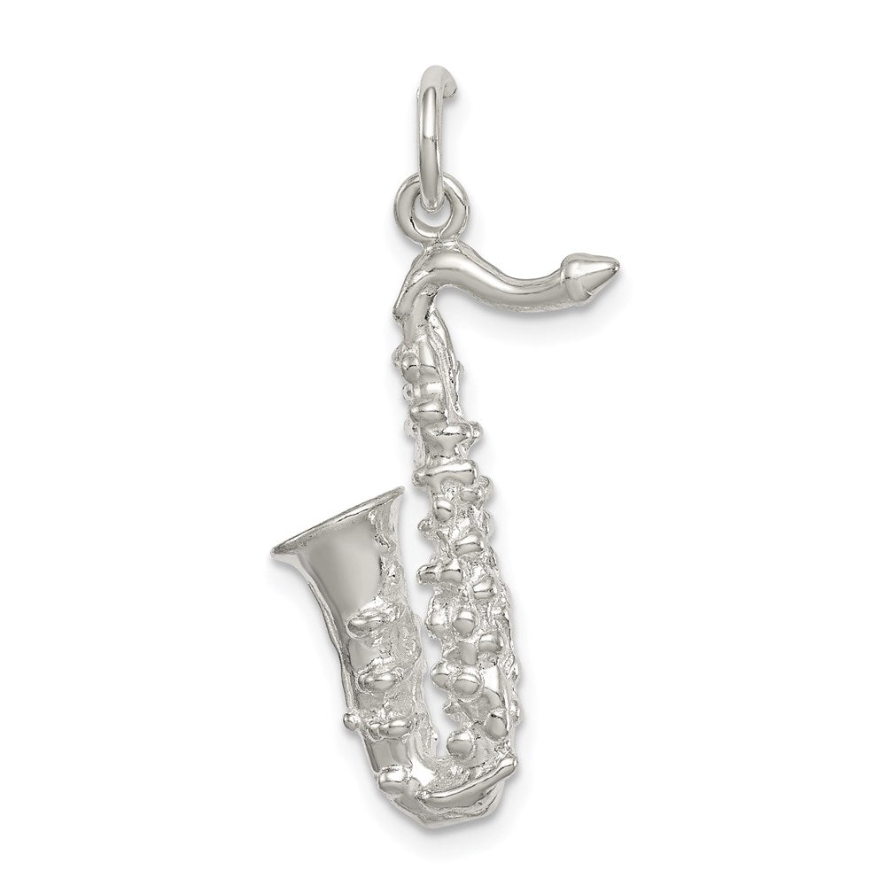 Sterling Silver Saxophone Charm