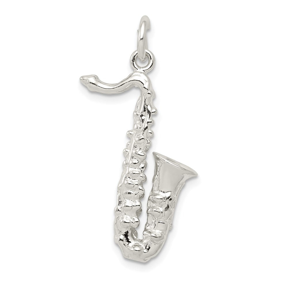 Sterling Silver Saxophone Charm