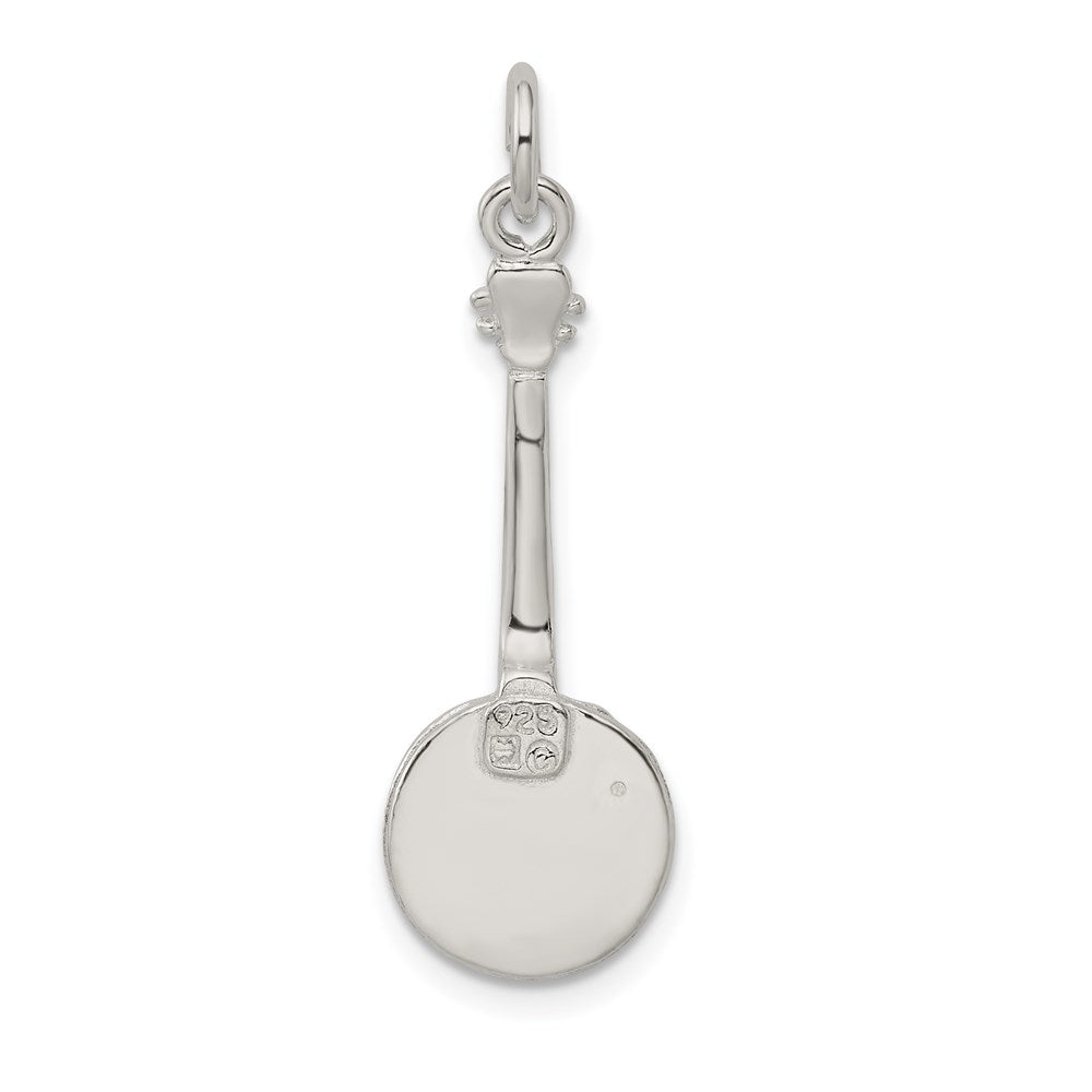 Sterling Silver Banjo Charm