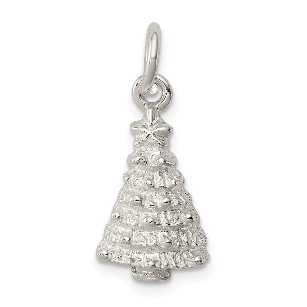 Sterling Silver Christmas Tree Charm