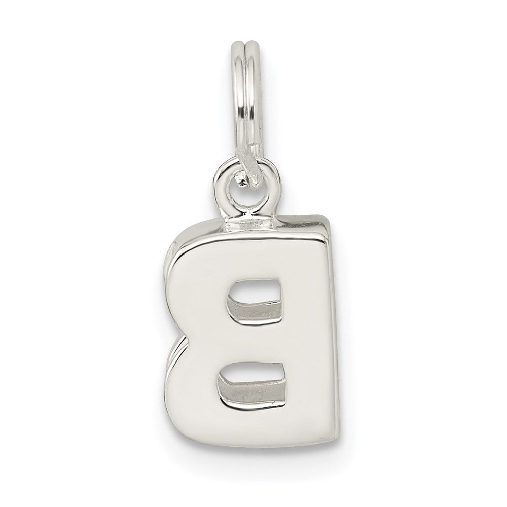 Sterling Silver Letter B Initial Charm