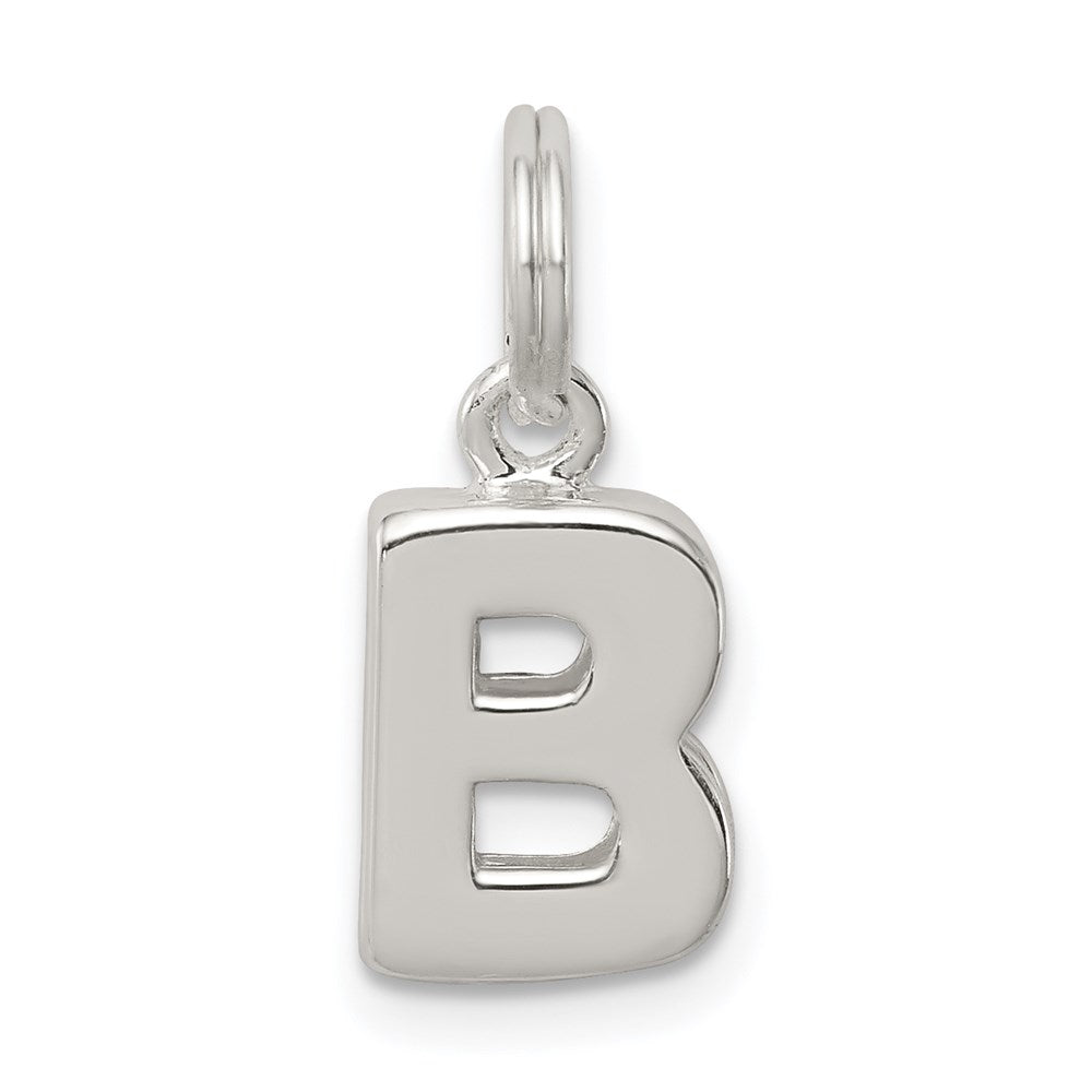 Sterling Silver Letter B Initial Charm