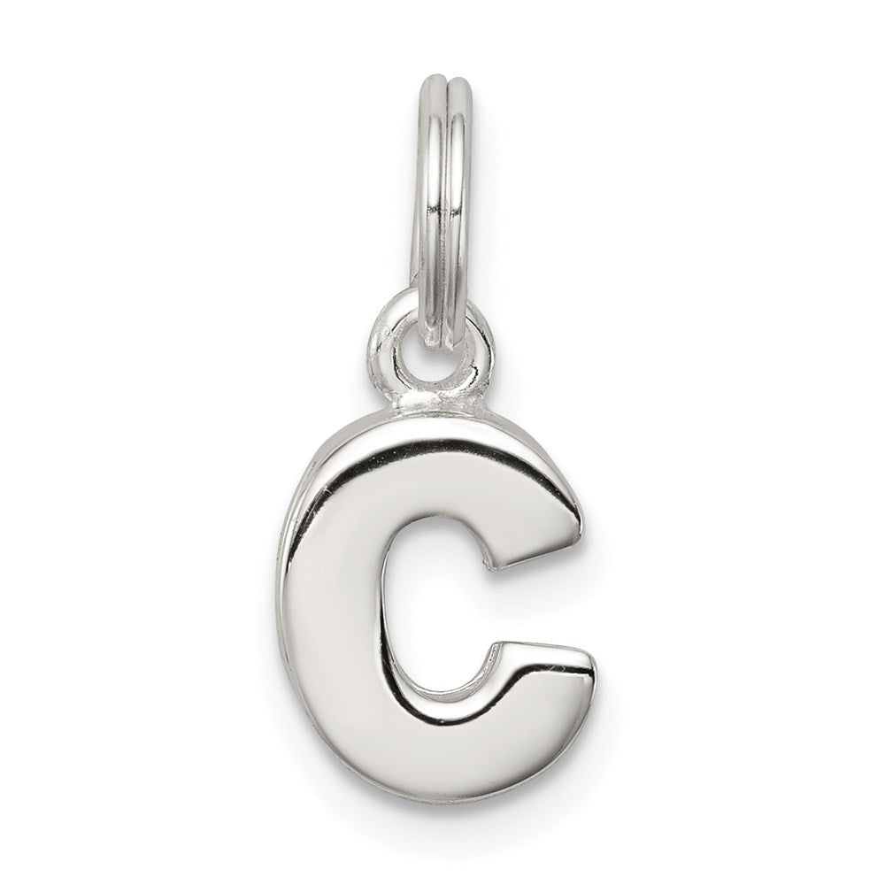 Sterling Silver Letter C Initial Charm