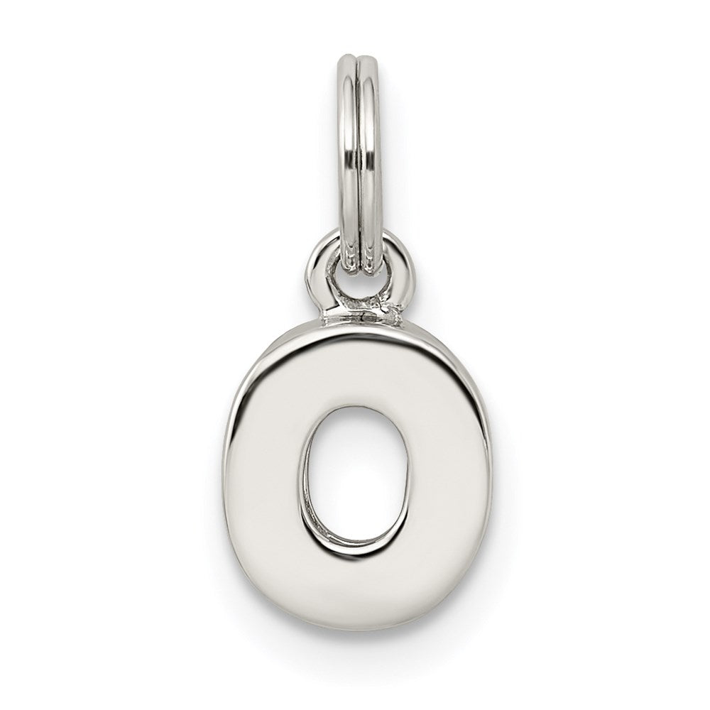 Sterling Silver Letter O Initial Charm