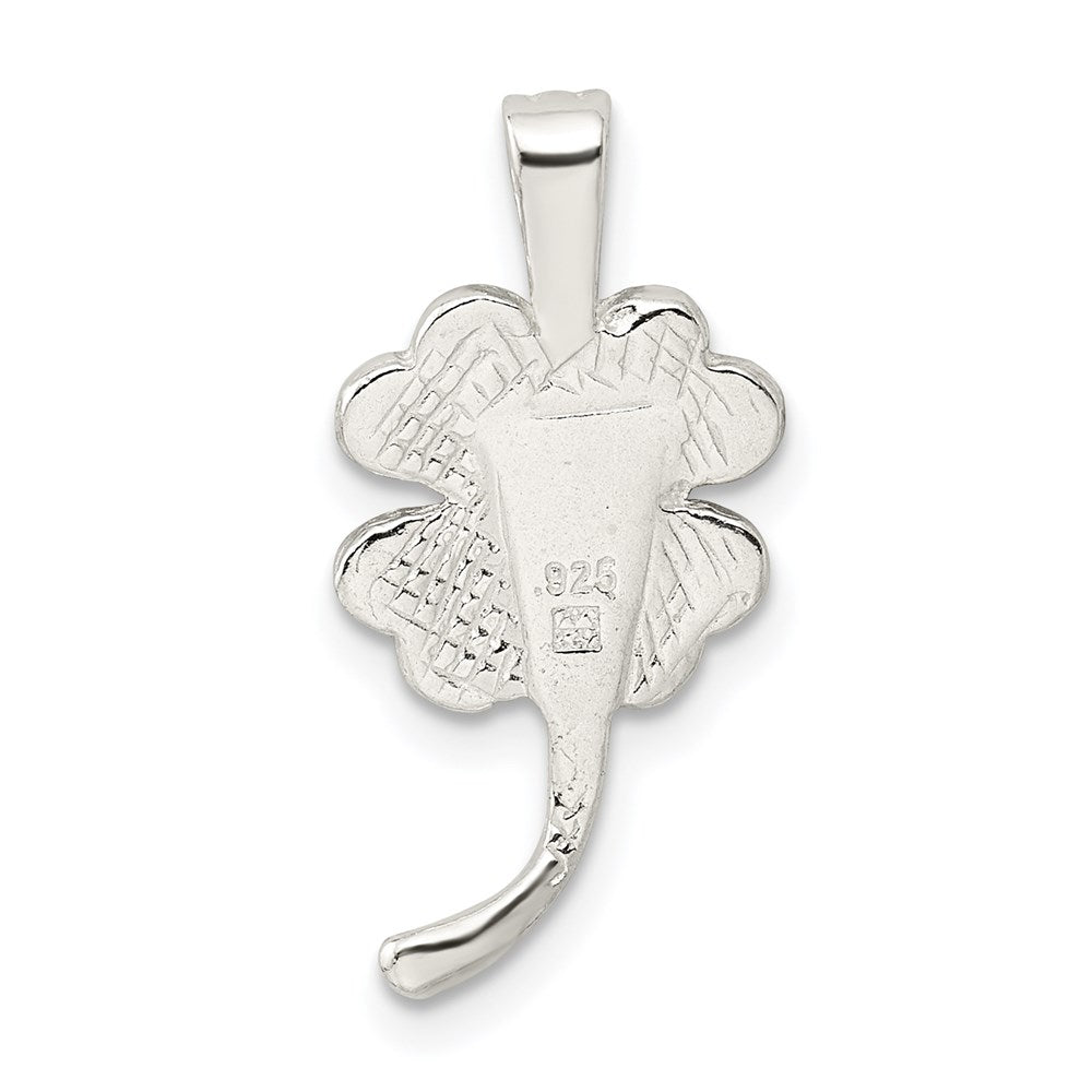 Sterling Silver 4-leaf Clover Charm