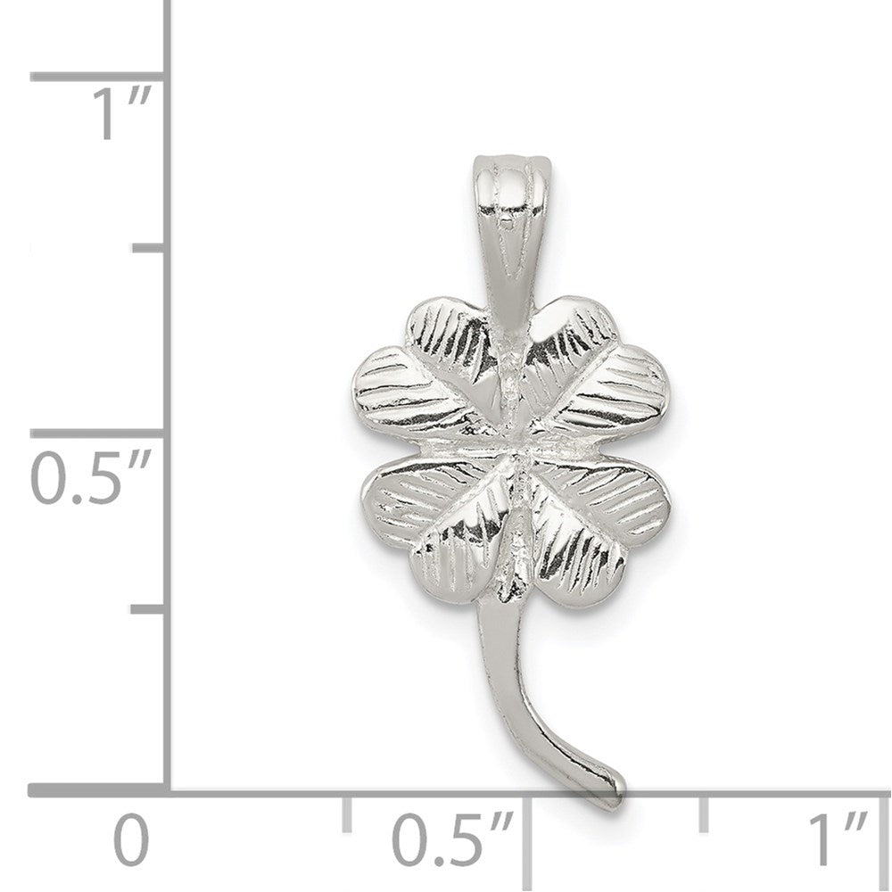 Sterling Silver 4-leaf Clover Charm