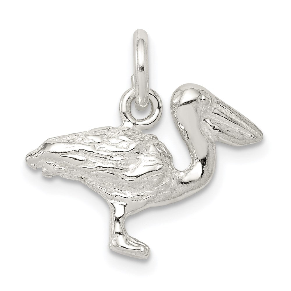 Sterling Silver Pelican Charm