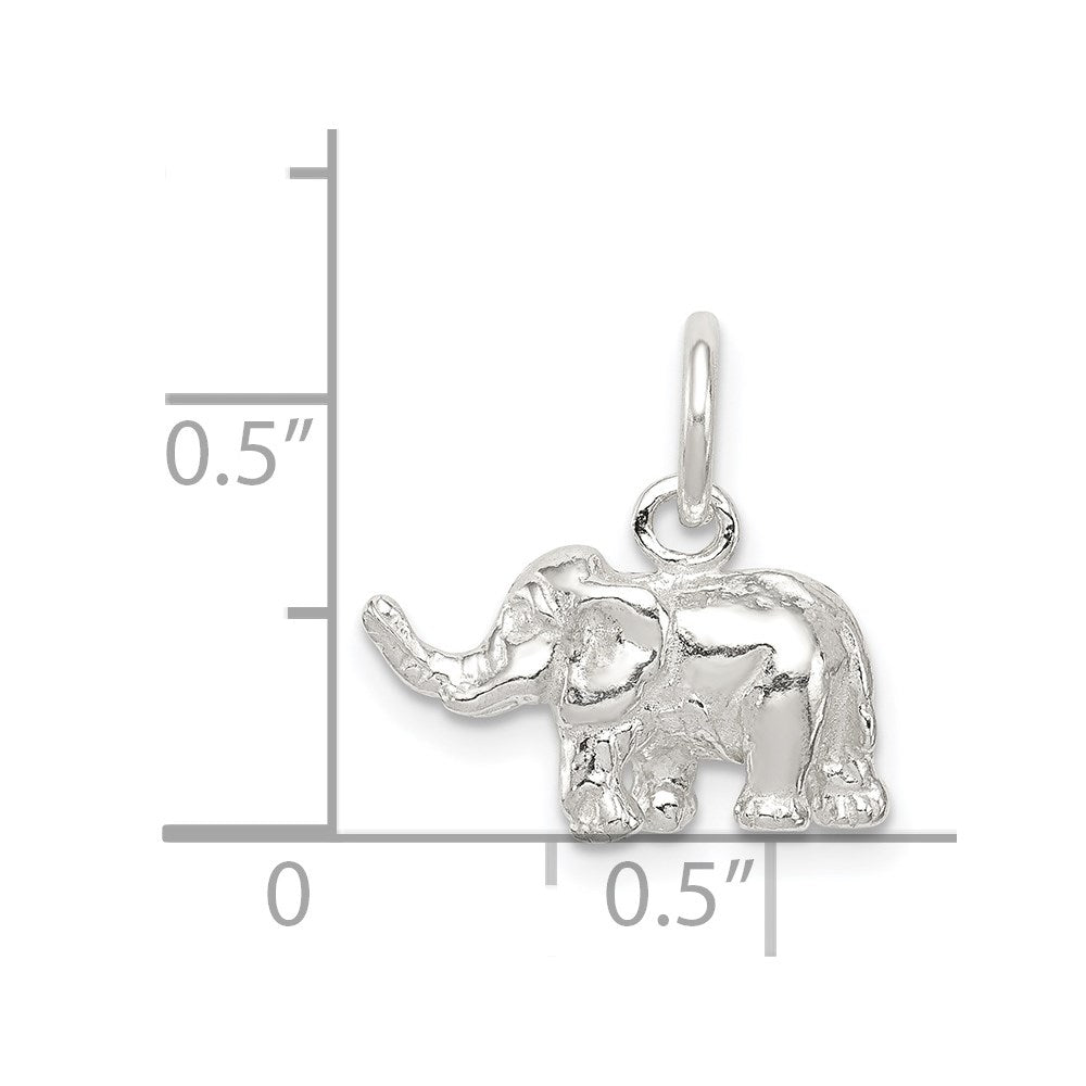 Sterling Silver Elephant Charm