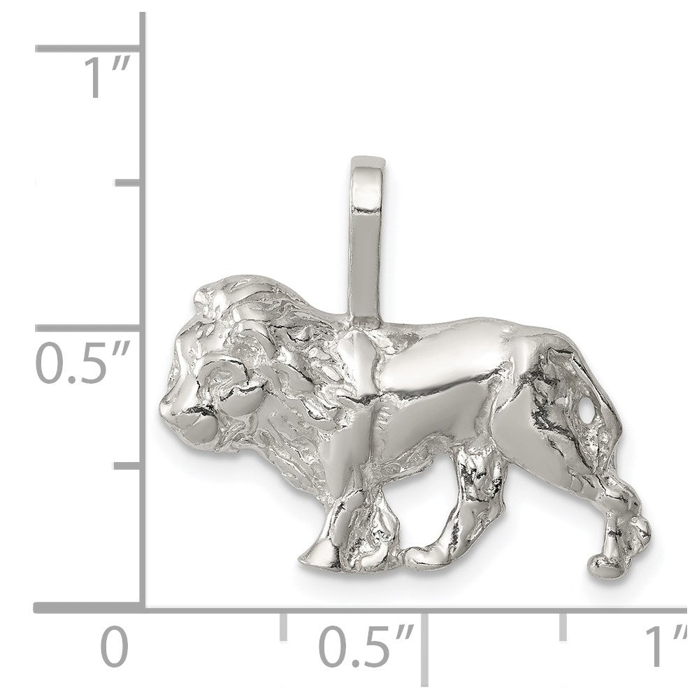 Sterling Silver Lion Charm