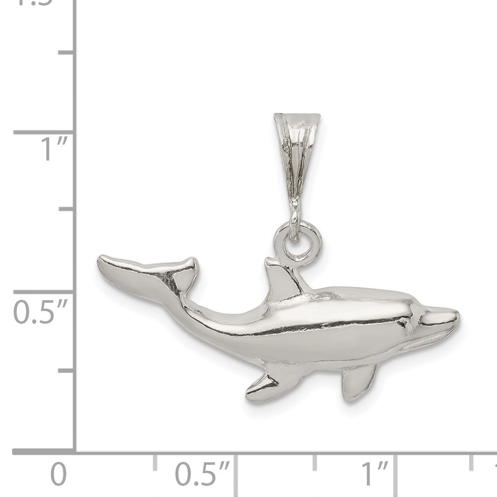 Sterling Silver Dolphin Charm