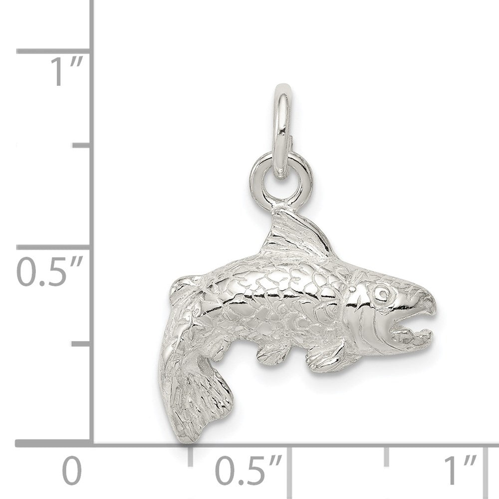 Sterling Silver Fish Charm