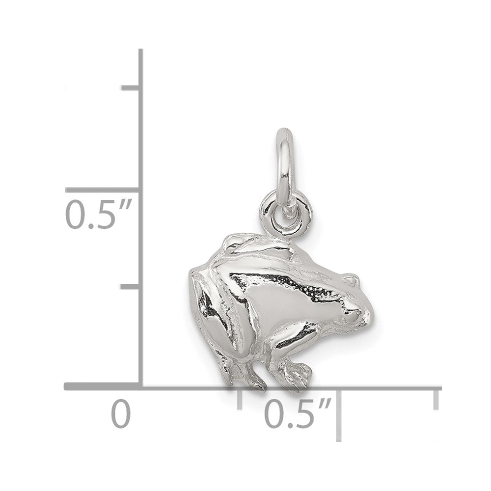 Sterling Silver Frog Charm