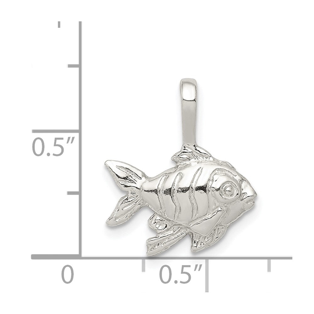 Sterling Silver Fish Charm