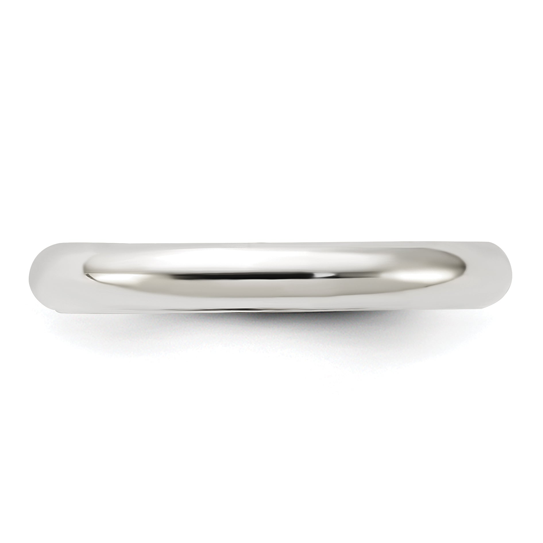 Sterling Silver 3mm Comfort Fit Band QCF030