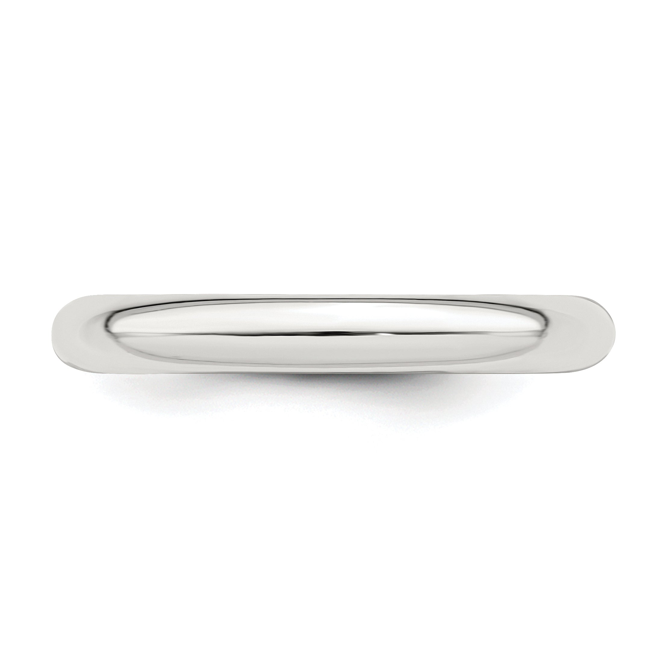 Sterling Silver 3mm Comfort Fit Band QCF030