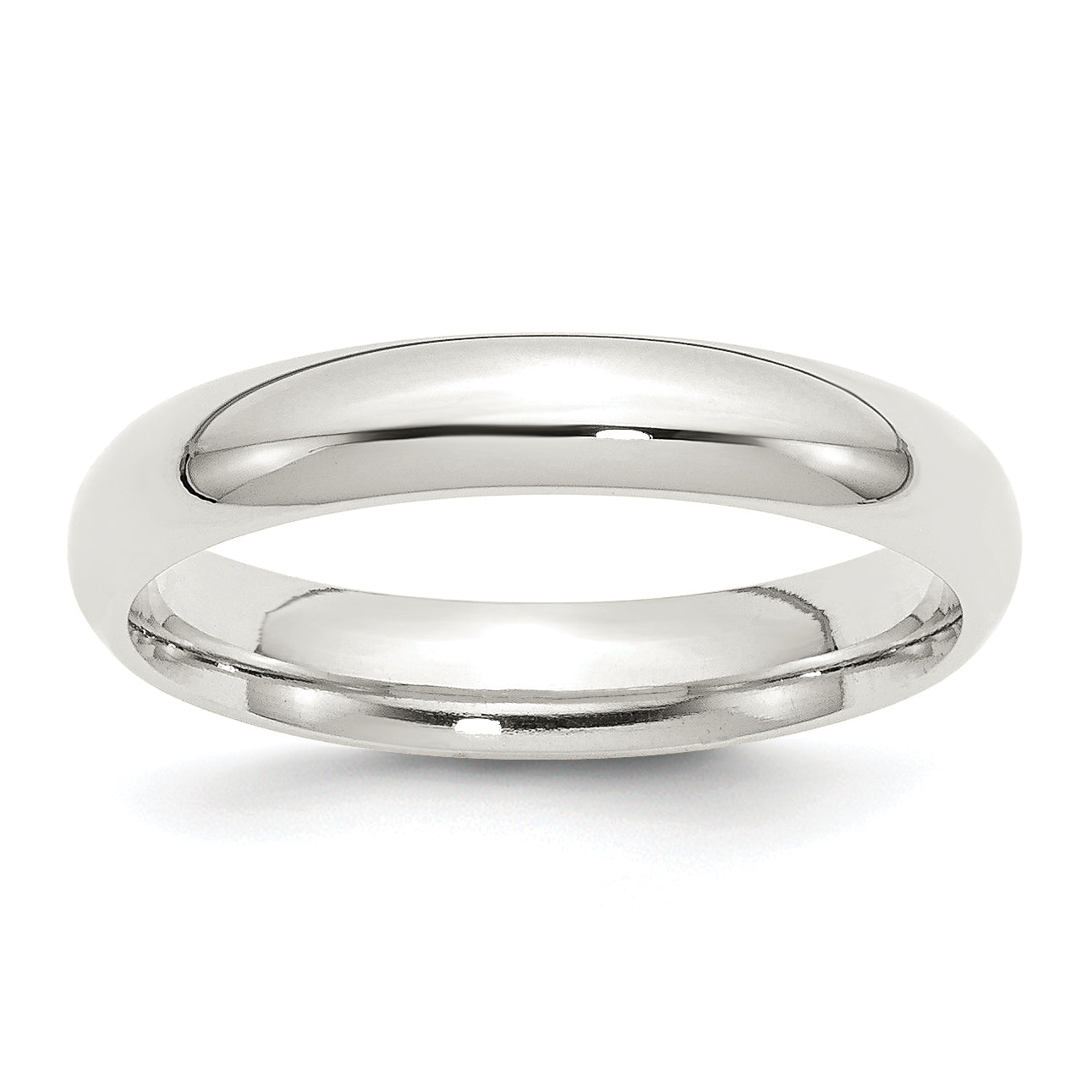 Sterling Silver 4mm Comfort Fit Band QCF040