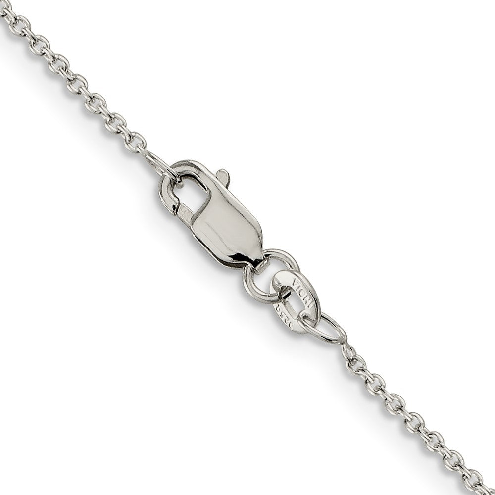 Sterling Silver 1.25mm Cable Chain