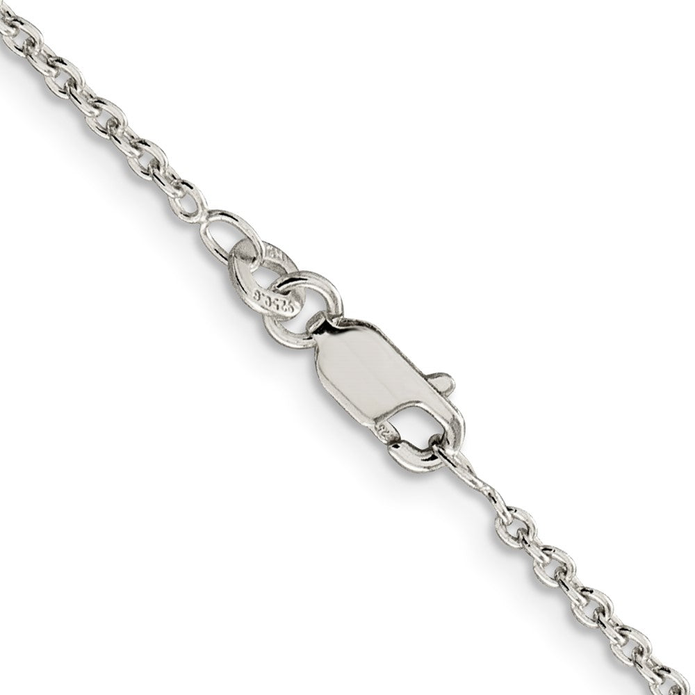 Sterling Silver 1.95mm Cable Chain