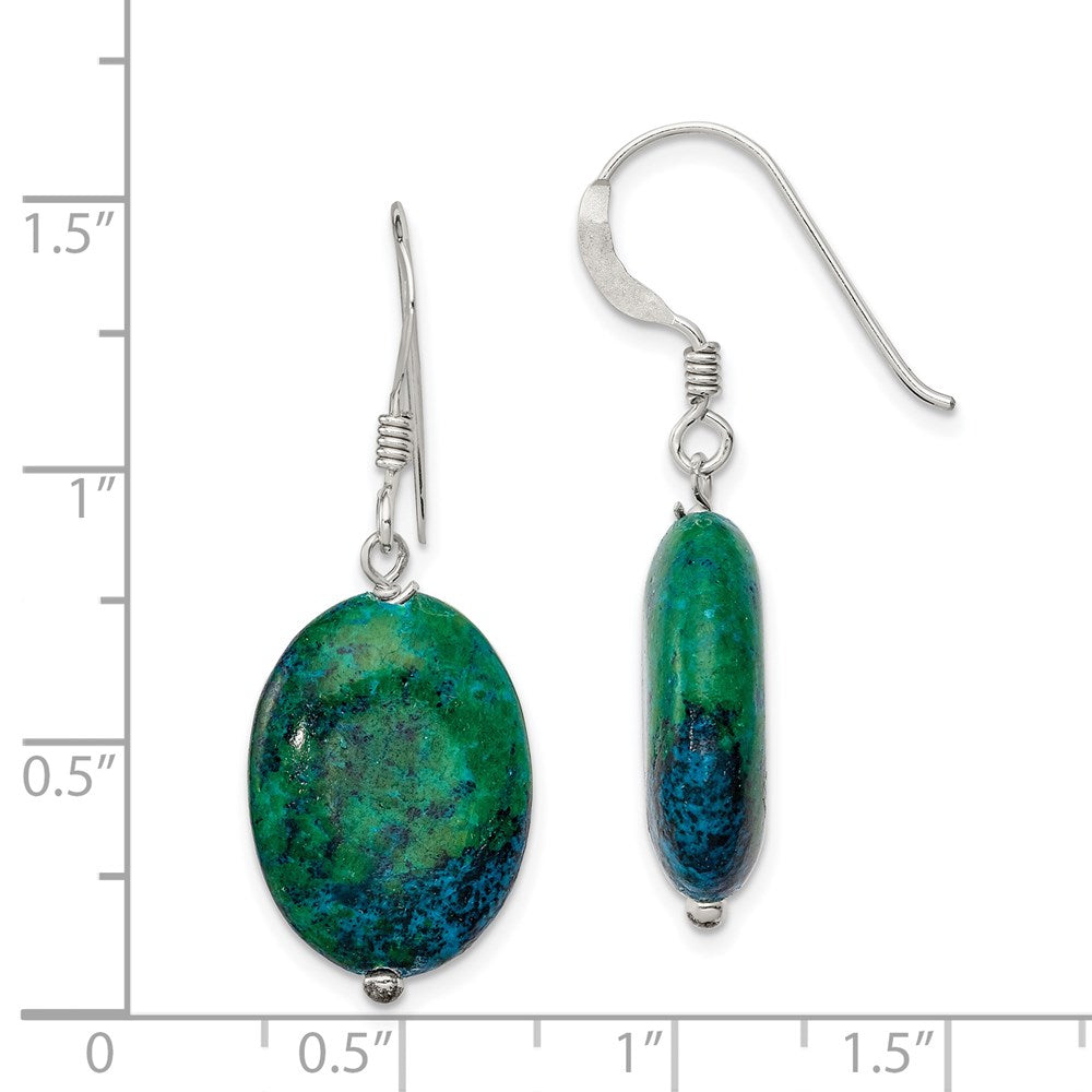 Sterling Silver Serpentine Earrings