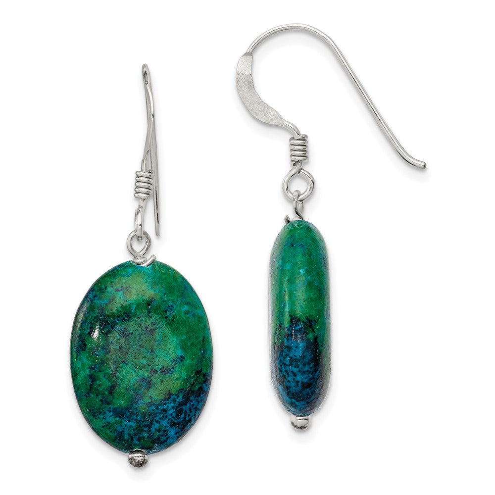 Sterling Silver Serpentine Earrings