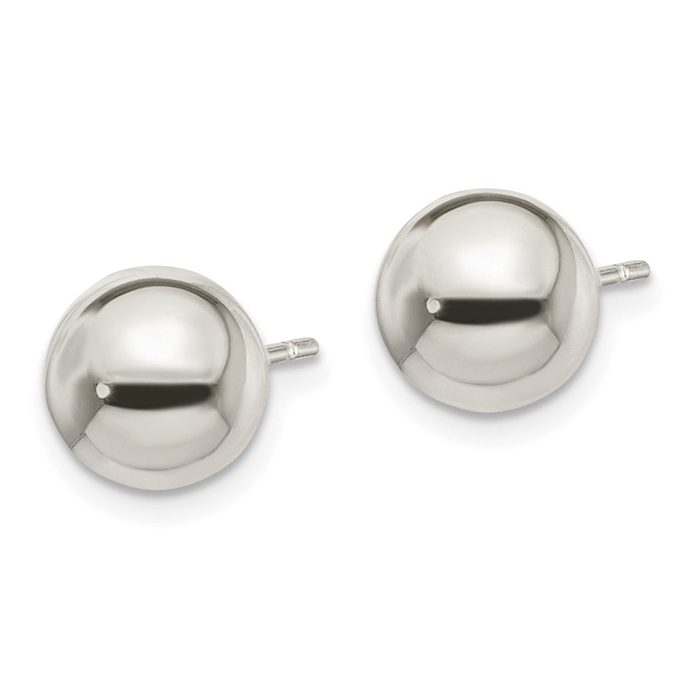 Sterling Silver Polished 8mm Ball Earrings