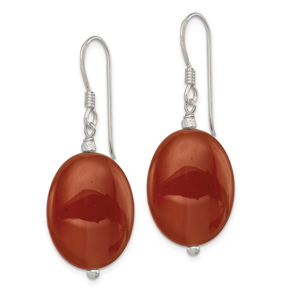 Sterling Silver Carnelian Earrings