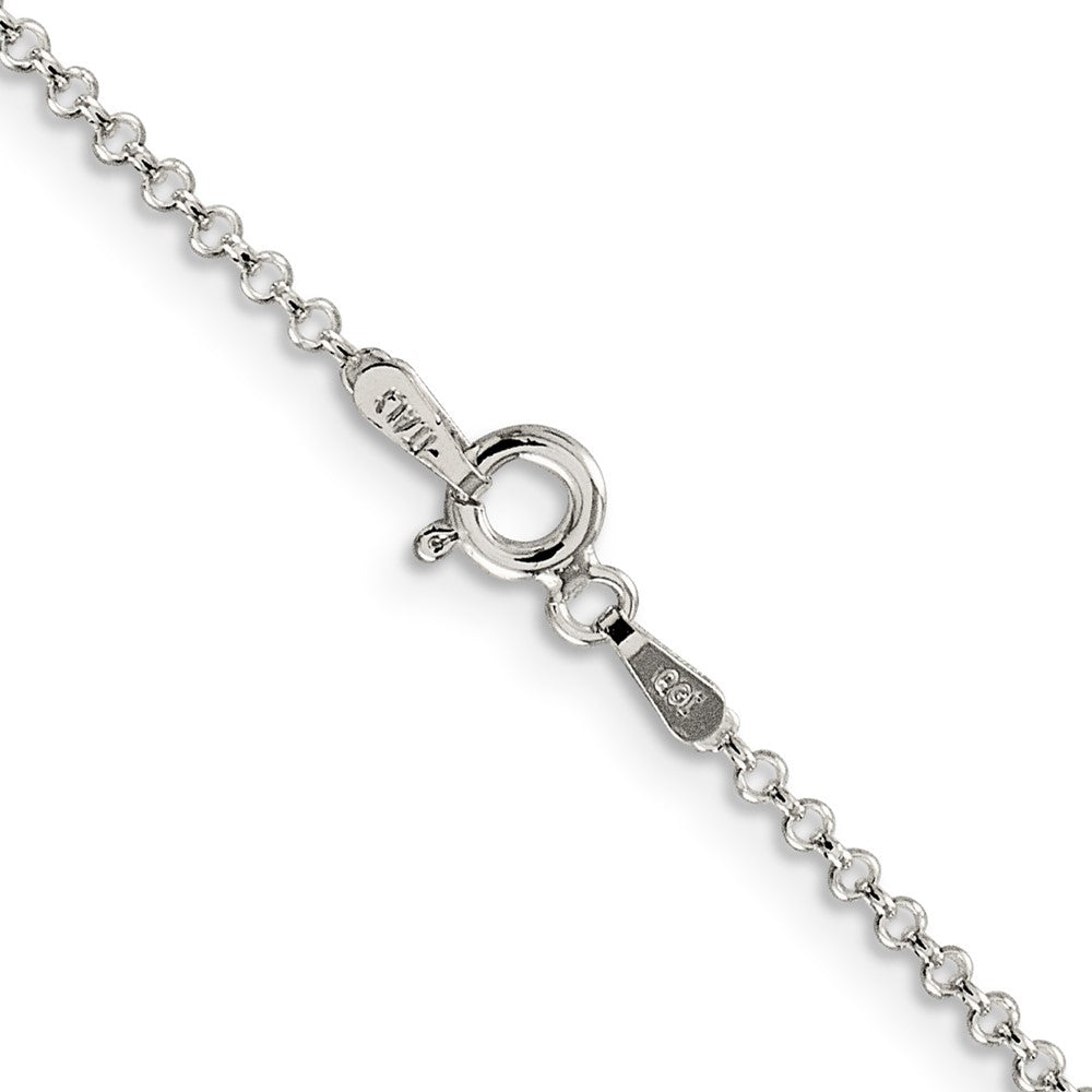 Sterling Silver 1.5mm Rolo Chain