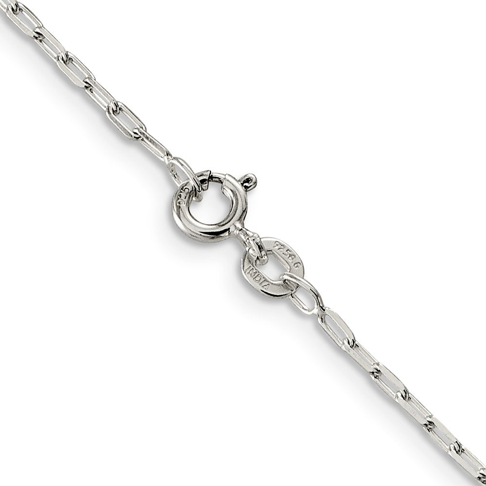 Sterling Silver 1.75mm Elongated Open Link Chain