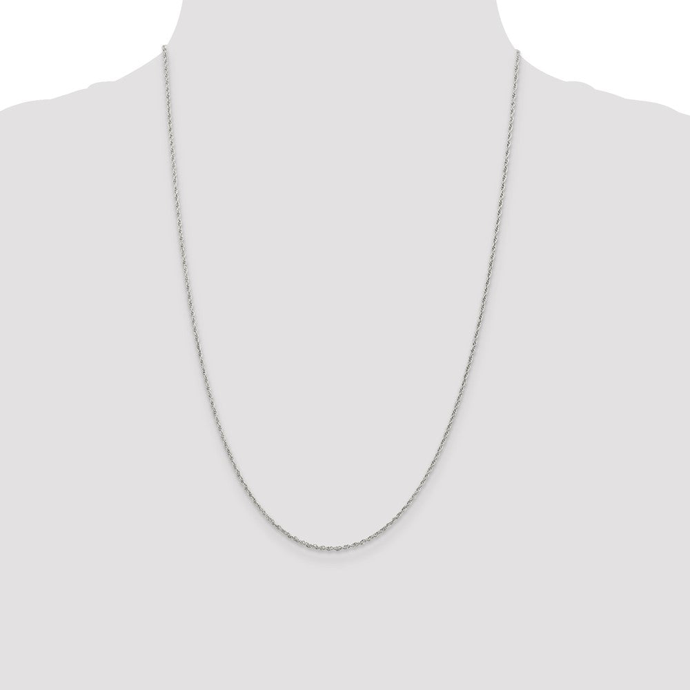 Sterling Silver 1.6mm Loose Rope Chain