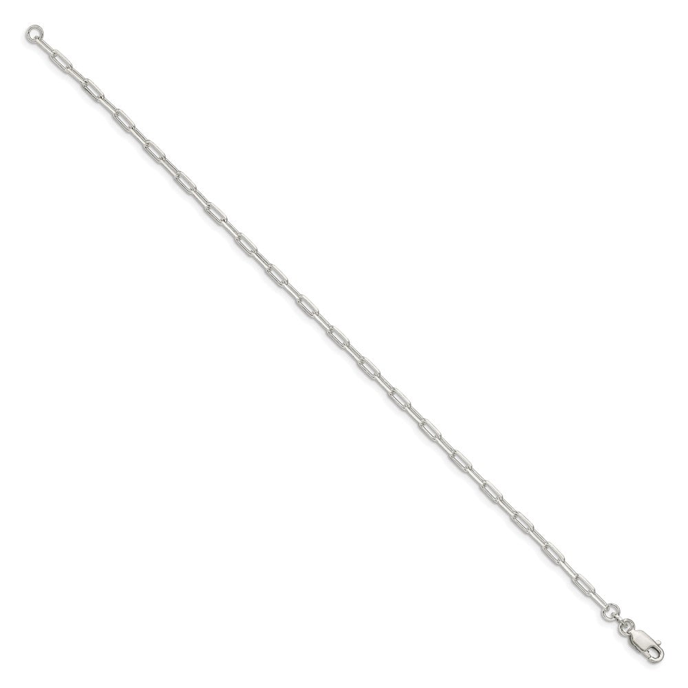 Sterling Silver 2.75mm Elongated Open Link Chain