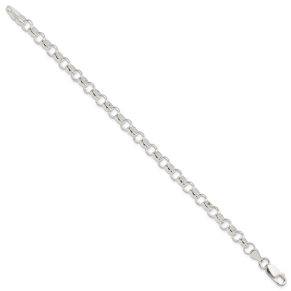 Sterling Silver 6.0mm Belcher Light Bracelet