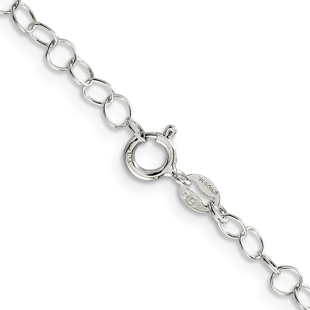 Sterling Silver 3.5mm Fancy Cable Chain