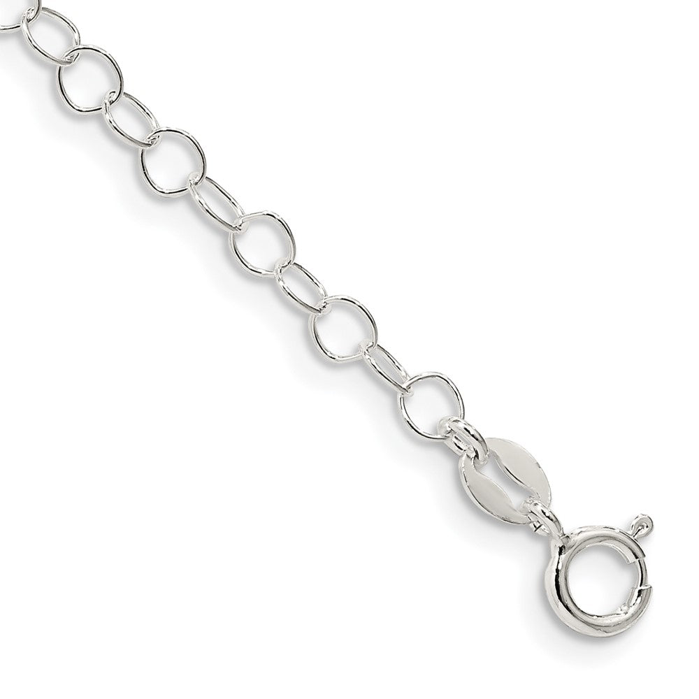 Sterling Silver 3.5mm Fancy Cable Chain