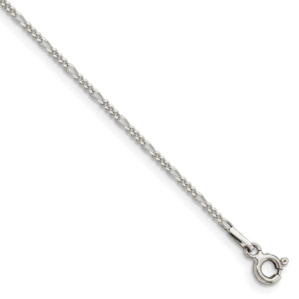 Sterling Silver 1.4mm Figaro Chain