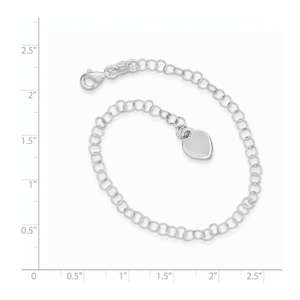 Sterling Silver Round Link Bracelet