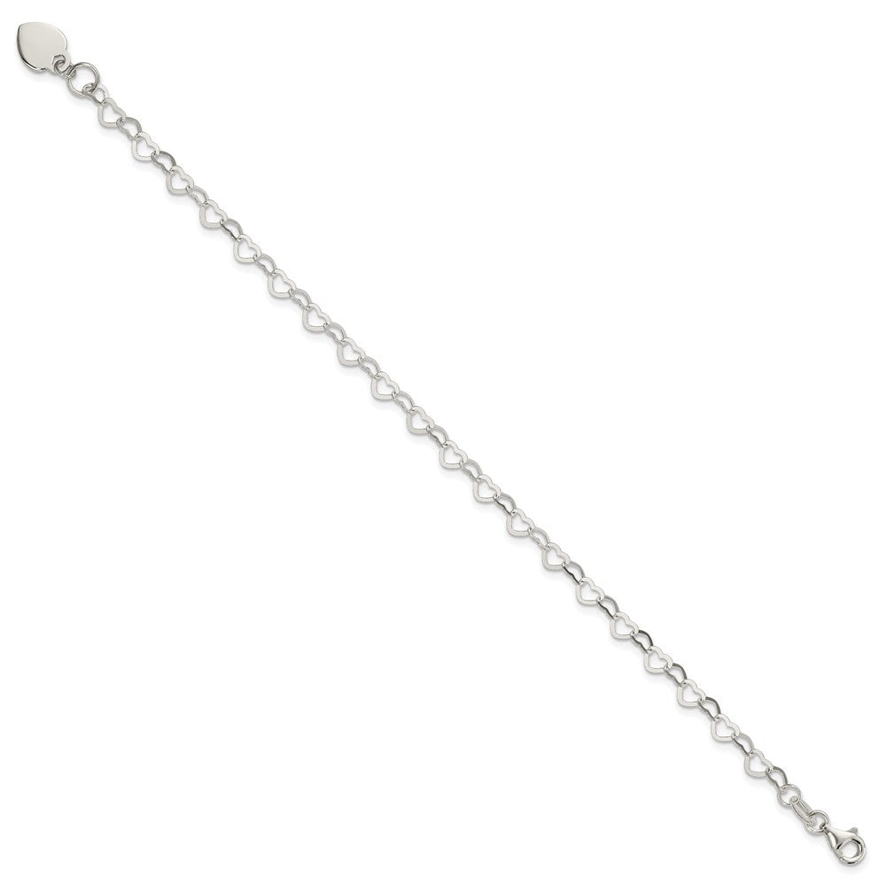 Sterling Silver Fancy Link Bracelet