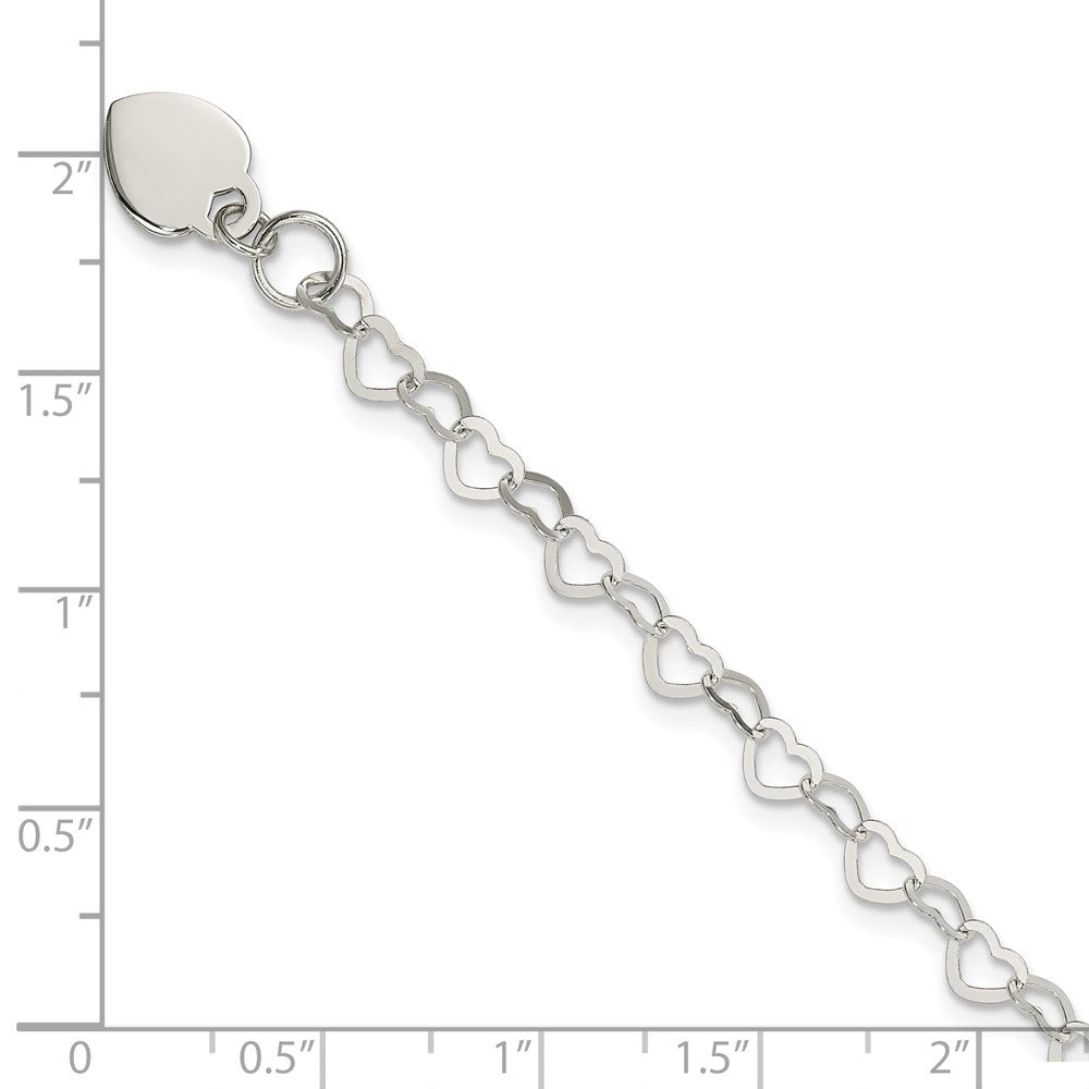 Sterling Silver Fancy Link Bracelet