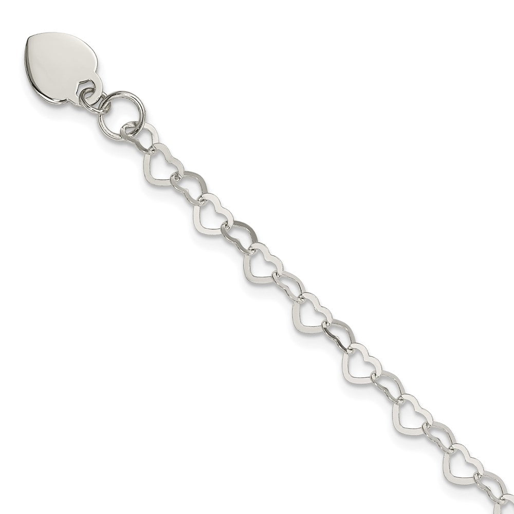 Sterling Silver Fancy Link Bracelet