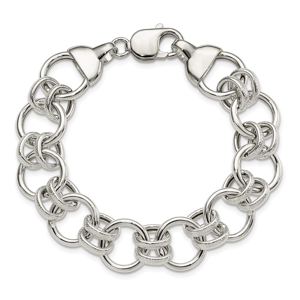 Sterling Silver Fancy Bracelet