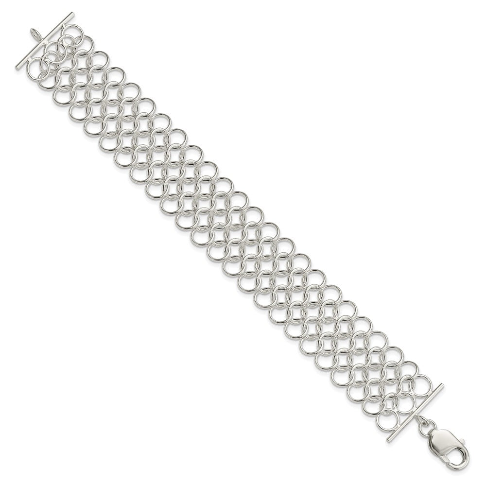 Sterling Silver Multi-Link Bracelet