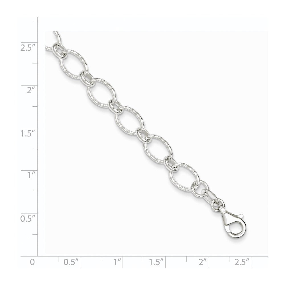 Sterling Silver Fancy Bracelet